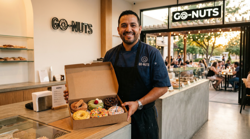 Go-Nuts gourmet donuts