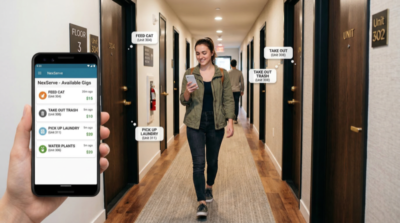 NexServe hero visual