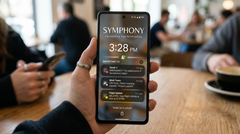 SymPhoney app interface
